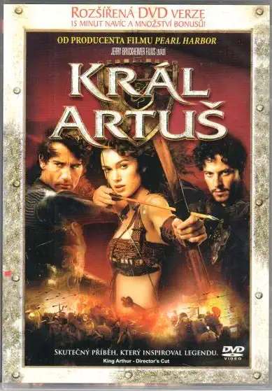 Král Artuš - rozšířená verze (Ztracený disk Pirátů z Karibiku)-  DVD plast 