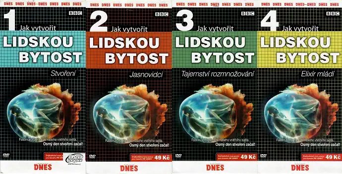 Kolekce Jak vytvořit lidskou bytost - 4 DVD