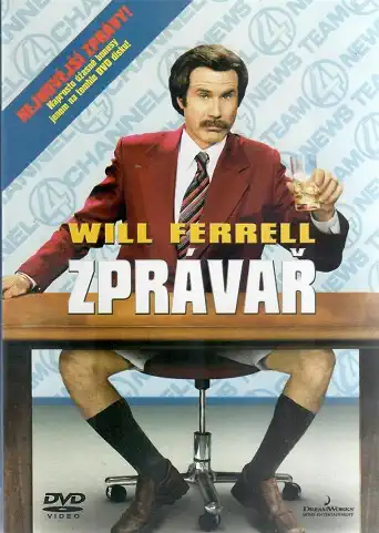 Zprávař: Příběh Rona Burgundyho ( plast ) - DVD
