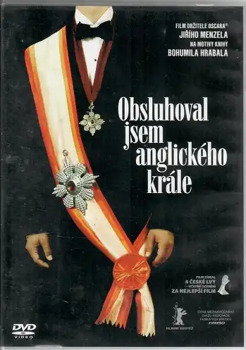Obsluhoval jsem anglického krále ( bazarové zboží ) - plast DVD