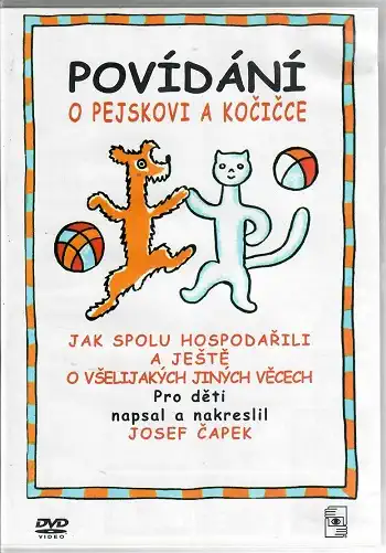 Povídání o pejskovi a kočičce ( plast ) - DVD