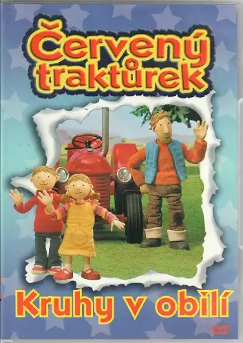 Červený traktůrek - Kruhy v obilý ( plast ) - DVD