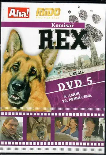 Komisař Rex 1. série DVD 5 ( slim ) - DVD
