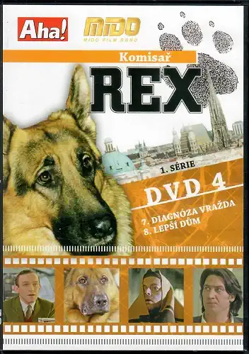 Komisař Rex 1. série DVD 4 ( slim ) - DVD