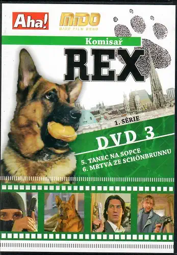 Komisař Rex 1. série DVD 3 ( slim ) - DVD