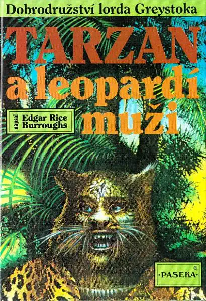 Tarzan a leopardí muži - Edgar Rice Burroughs - bazarové zboží 