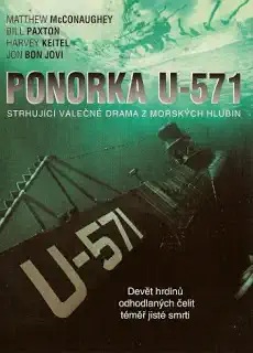 Ponorka U-571- DVD plast 
