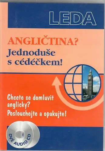 Angličtina? Jednoduše s cédéčkem ( bazarové zboží ) plast 2x CD