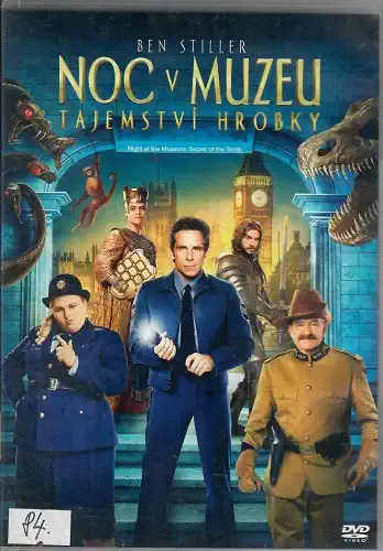 Noc v muzeu 3: Tajemství hrobky ( bazarové zboží ) plast DVD