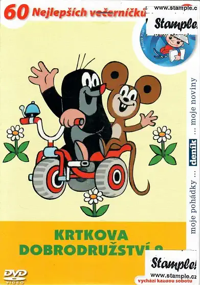 60 večerníčků - 19 - Krtkova dobrodružství 2 ( pošetka ) - DVD