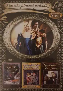 3x DVD Box Klasické filmové pohádky ( plast ) - 3DVD-Princ a železný Jan,Dobrodružství...