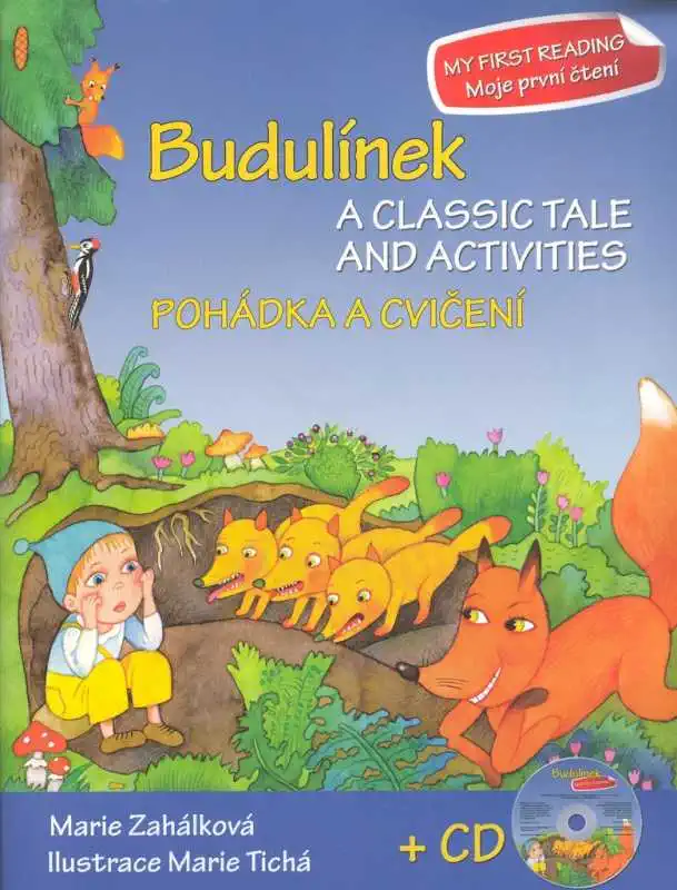 Budulínek-pohádka a cvičení+ CD - Marie Zahálková 