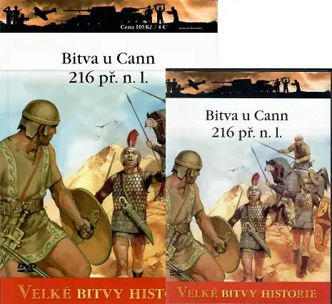 Velké bitvy historie 54 - Bitva u Cann 216 př. n. l. (časopis + DVD)