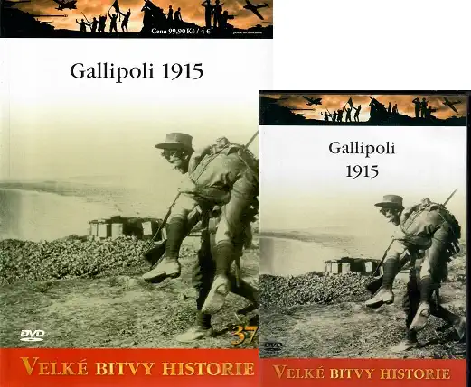 Velké bitvy historie 37 - Gallipoli 1915 (časopis + DVD)