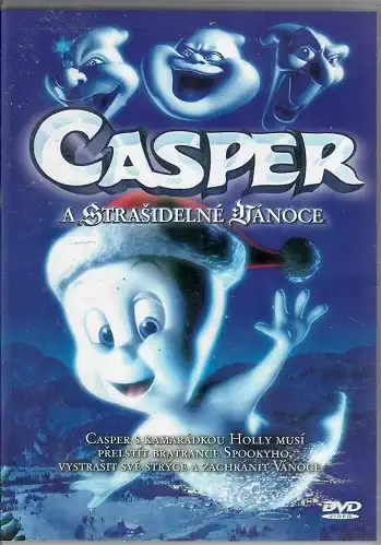 Casper a strašidelné Vánoce ( bazarové zboží ) plast DVD