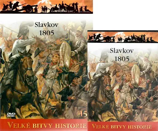 Velké bitvy historie 15 - Slavkov 1805 (časopis + DVD)