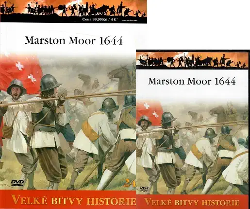 Velké bitvy historie 24 - Marston Moor 1644 (časopis + DVD)