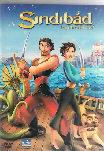 Sindibád : Legenda sedmi moří ( bazarové zboží ) plast DVD