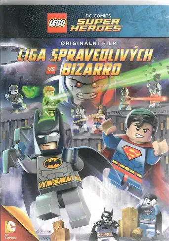 LEGO: DC - Liga spravedlivých vs. Bizarro ( plast ) DVD