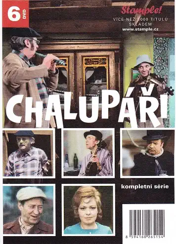 Kolekce Chalupáři - 6 DVD /pošetky/