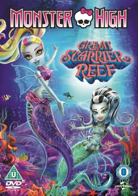Monster High: Great scarrier reef - DVD plast / bazarové zboží/