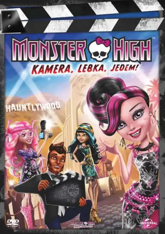 Monster High: Kamera, Lebka, Jedem!DVD plast /bazarové zboží/
