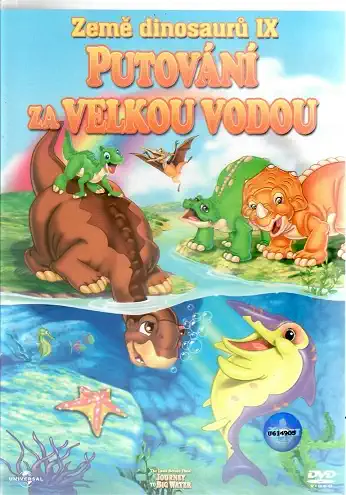 Země dinosaurů - Putování za velkou vodou ( plast ) DVD /bazarové zboží/