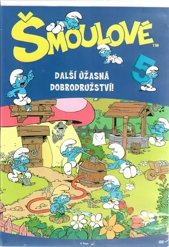 Šmoulové 5 ( bazarové zboží ) plast DVD