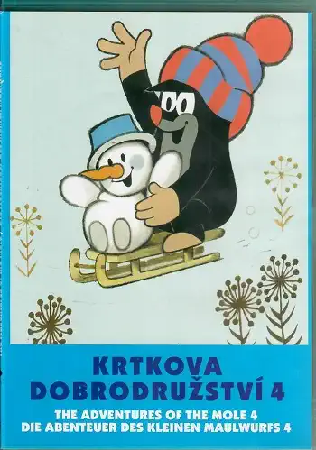 60 večerníčků - 44 - Krtkova dobrodružství 4 ( plast ) - DVD