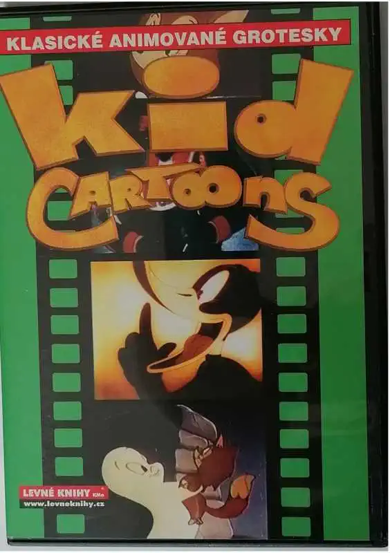 Klasické animované grotesky - Kid cartoons - DVD plast ( zelené ) bazarové zboží