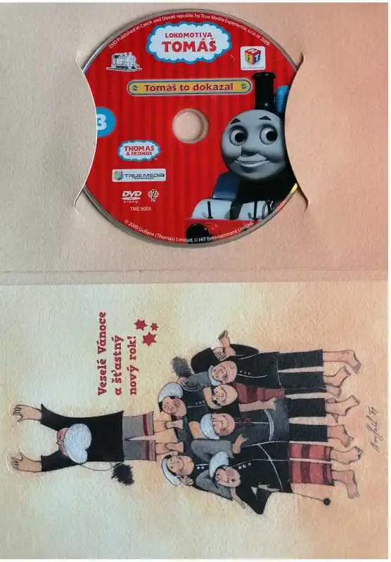 Lokomotiva Tomáš 3:Tomáš to dokázal - DVD - dárkový obal
