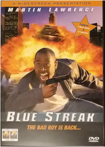Blue streak (Modrý blesk) - DVD plast (originální znění s CZ titulky)
