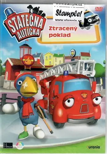 Statečná autíčka: Ztracený poklad ( plast ) DVD