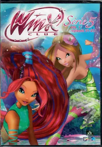 Winx Club - 5.série, 7. DVD, díly 21-23 ( plast ) DVD