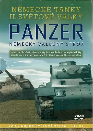 Německé tanky II.světové války - Panzer ( digipack ) DVD