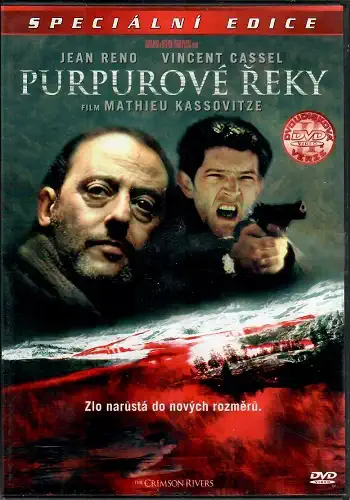 Purpurové řeky - 2x DVD (originální znění, tiulky CZ) plast DVD /bazarové zboží/