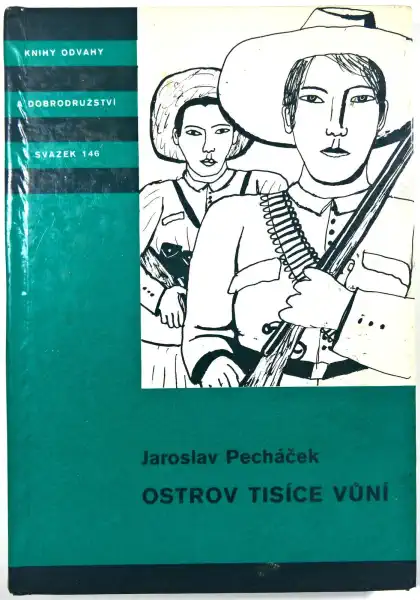 Ostrov tisíce vůní - Jaroslav Pecháček /bazarové zboží/