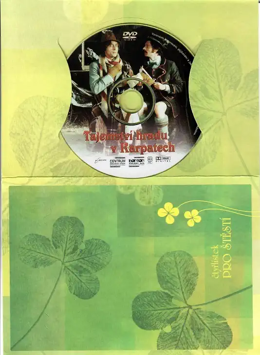 Tajemství hradu v Karpatech ( dárkový papír obal ) DVD
