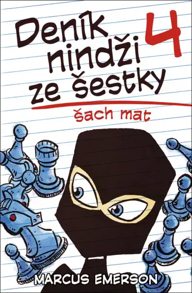 Deník nindži ze šestky 4 - šach mat - Marcus Emerson /bazarové zboží/