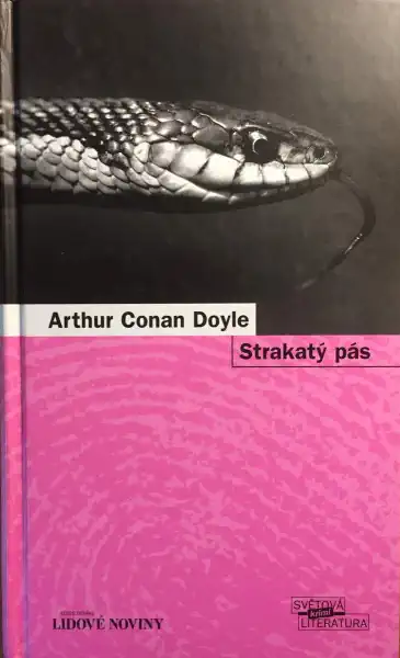 Strakatý pás - Arthur Conan Doyle /bazarové zboží/
