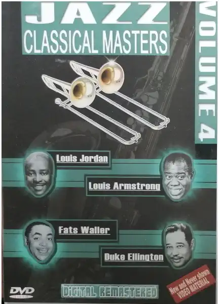 Jazz Classical Masters - Volume 4 - DVD plast