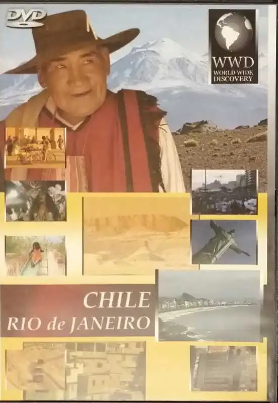 CHILE - RIO do JANEIRO - DVD plast 