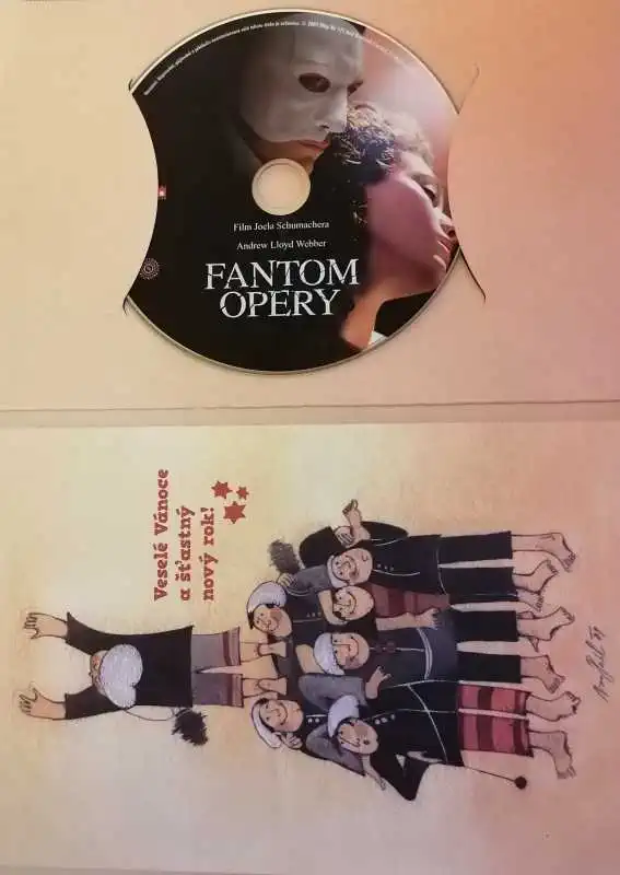 Fantom opery - DVD - dárková obálka