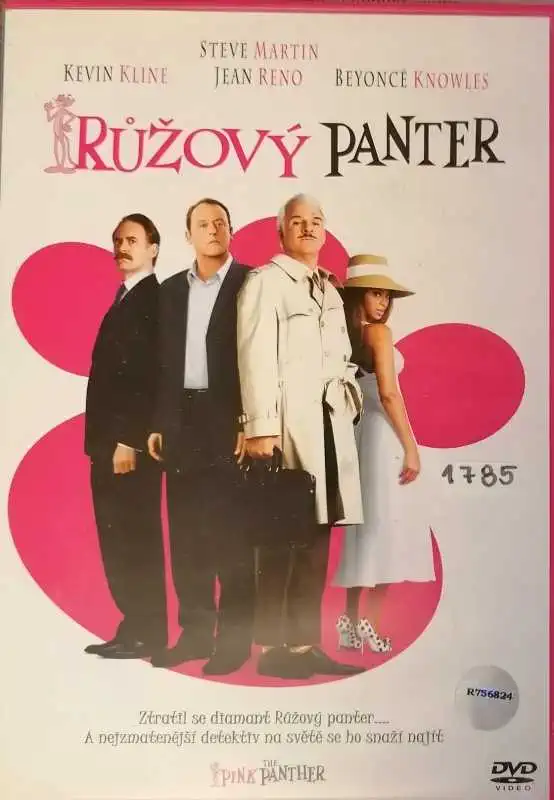 Růžový panter - DVD plast /bazarové zboží