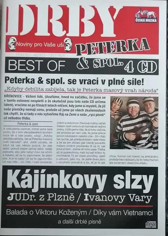 Drby - Peterka a spol. - 4 CD