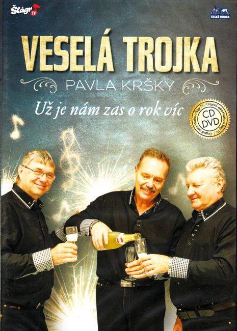 Veselá trojka Pavla Kršky - Už je nám zas o rok víc - DVD + CD plast /bazarové zboží/