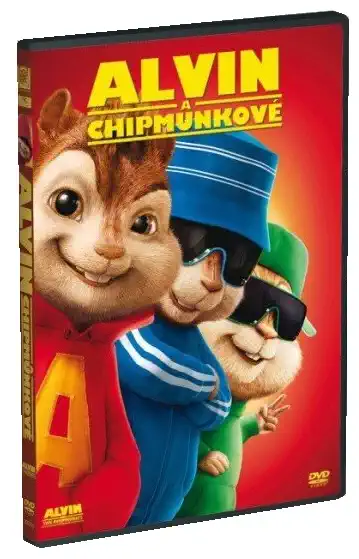 Alvin a Chipmunkové - DVD plast - bazarové zboží