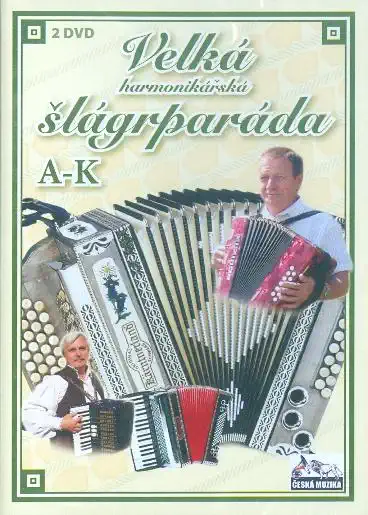 Velká harmonikářská šlágrparáda A-K - 2 x DVD plast