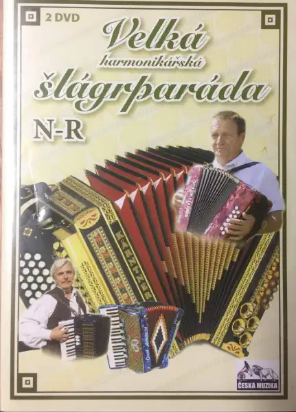 Velká harmonikářská šlágrparáda N-R - 2 x DVD plast