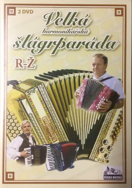 Velká harmonikářská šlágrparáda R-Ž - 2 x DVD plast